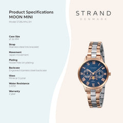 Strand By Obaku Moon Mini Moonight Quartz Women's Watch - S728LMVLSH