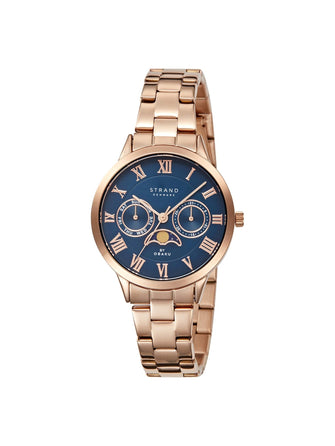 Strand By Obaku Moon Mini Lapis Quartz Women's Watch - S728LMVLSV