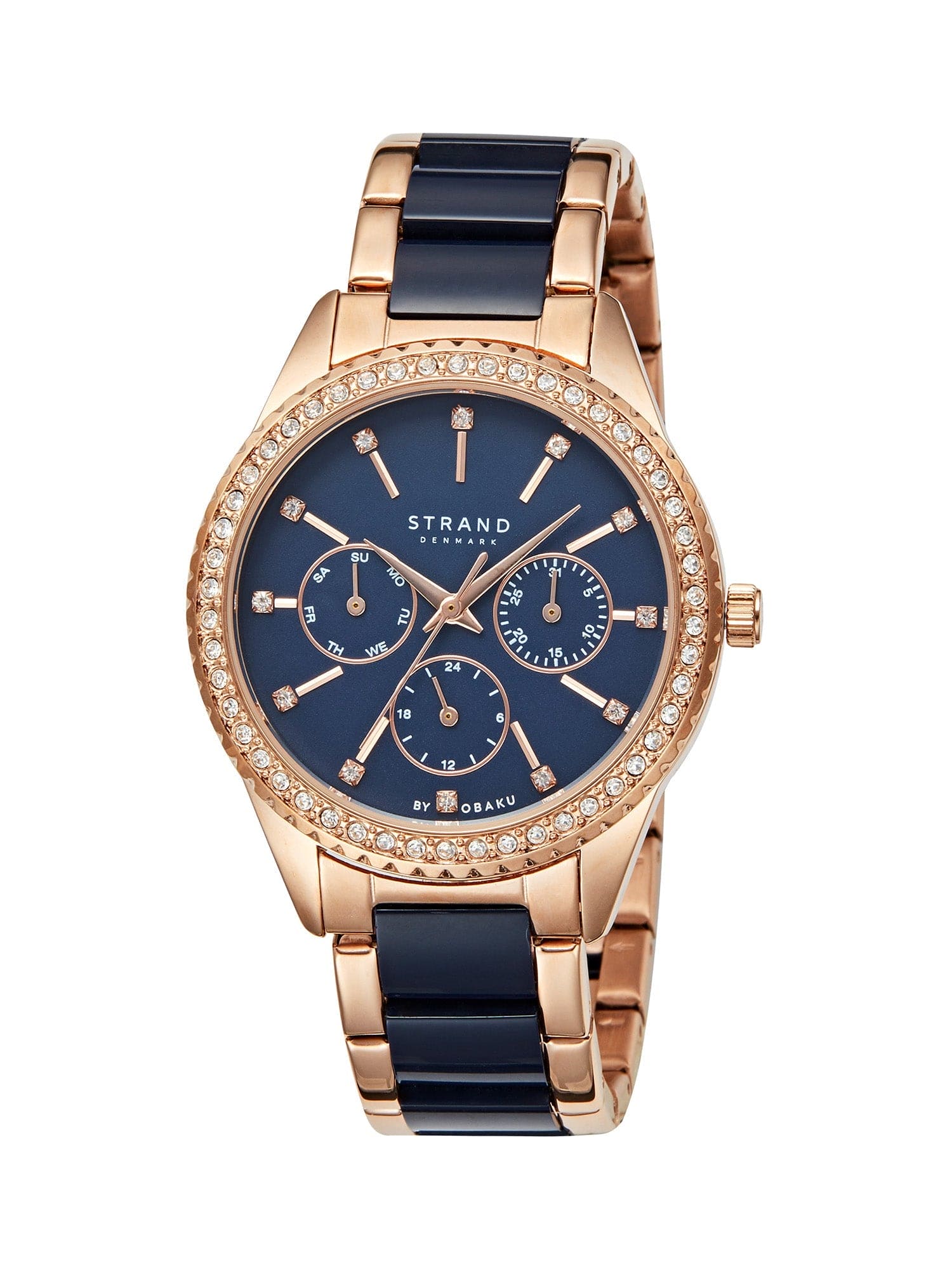 Strand By Obaku Sandy Bahama Multifunction Women's Watch - S729LMVLSL-MC