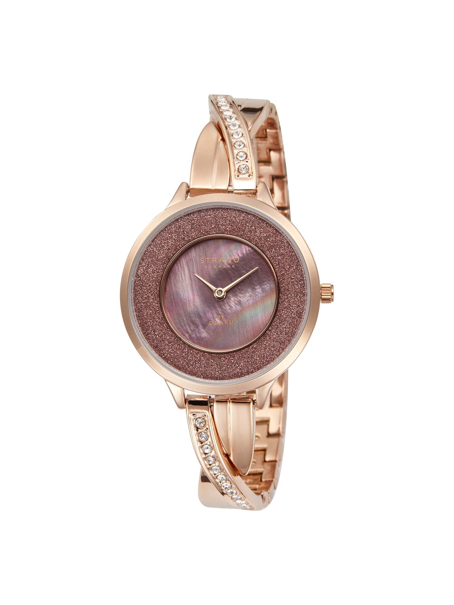 Strand By Obaku Timor Coffee Quartz Women's Watch - S730LXXNSV