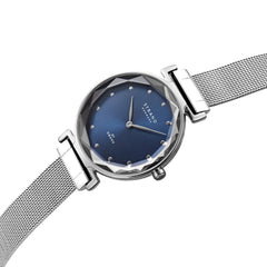 Strand By Obaku Guava Cyan Quartz Women's Watch - S731LXCLMC