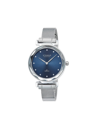 Strand By Obaku Guava Cyan Quartz Women's Watch - S731LXCLMC