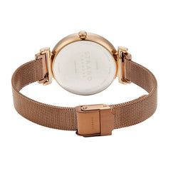 Strand By Obaku Guava Walnut Quartz Women's Watch - S731LXVNMN