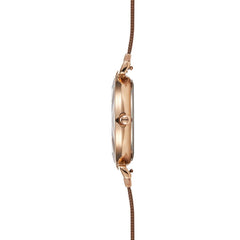 Strand By Obaku Guava Walnut Quartz Women's Watch - S731LXVNMN
