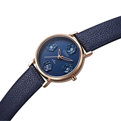 Strand By Obaku Petal Navy Quartz Women's Watch - S733LXVLVL