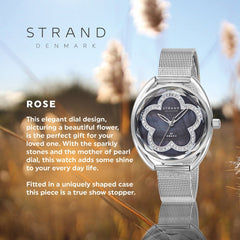 Strand By Obaku Rose Onyx Quartz Women's Watch - S734LXCBMC