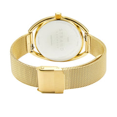Strand By Obaku Rose Gold Quartz Women's Watch - S734LXGWMG