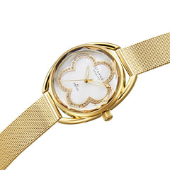 Strand By Obaku Rose Gold Quartz Women's Watch - S734LXGWMG