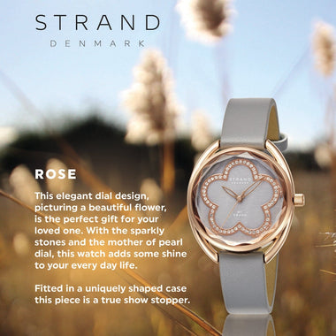 Strand By Obaku Rose Pebble Crystal Quartz Women's Watch - S734LXVJVJ