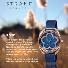 Strand By Obaku Rose Ocean Quartz Women's Watch - S734LXVLML