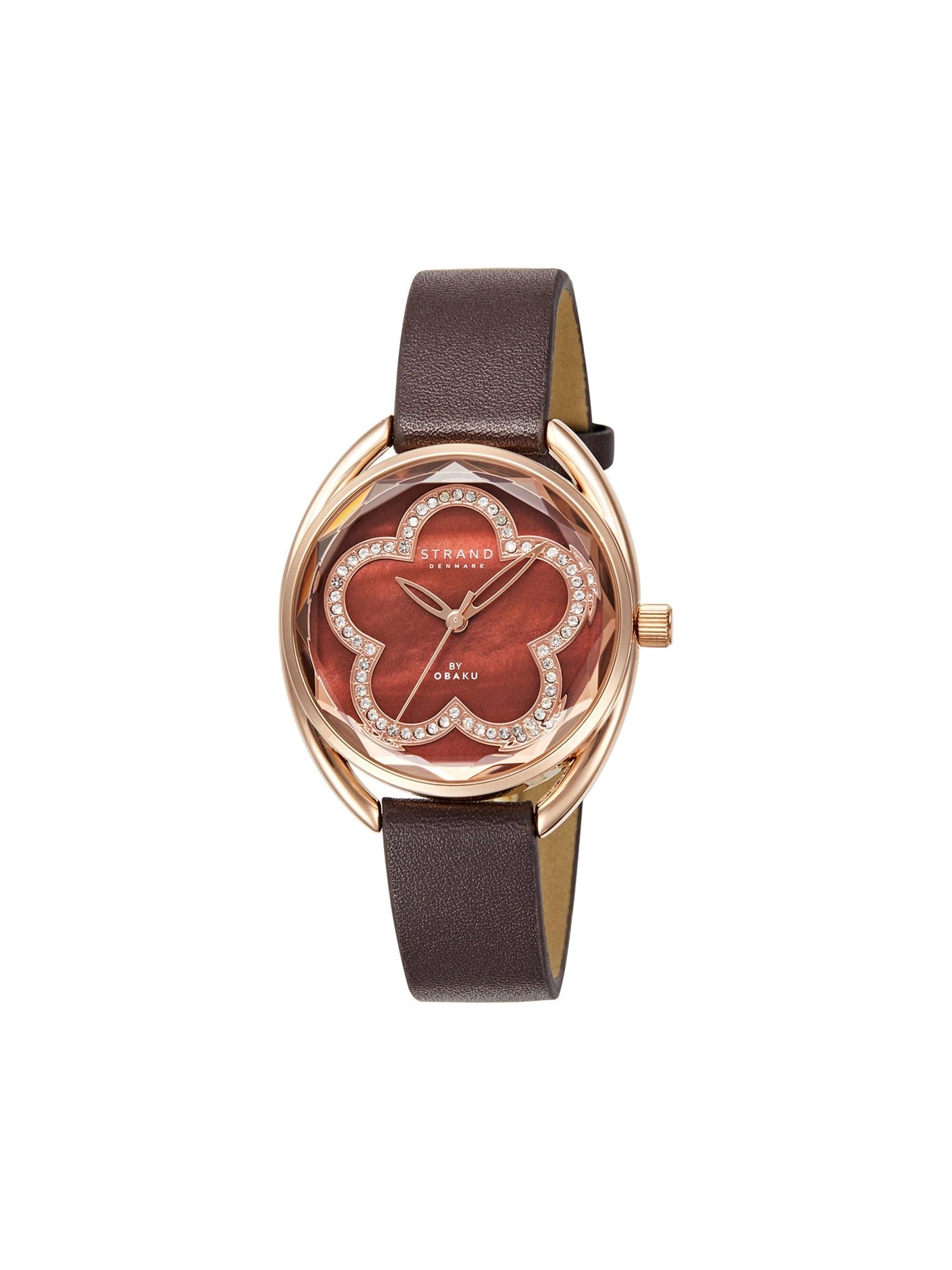 Strand By Obaku Rose Hazel Crystal Quartz Women's Watch - S734LXVNVN