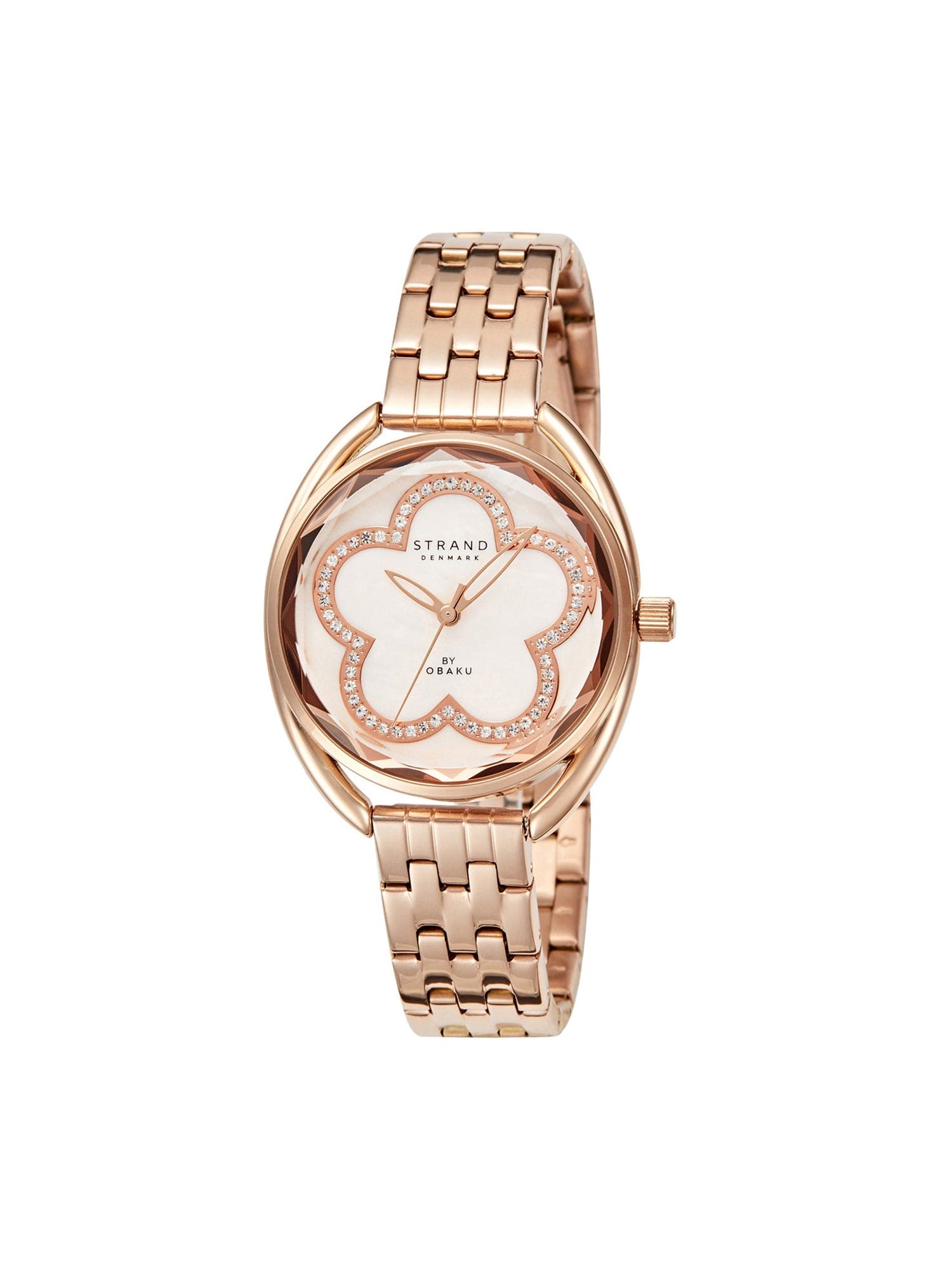 Strand By Obaku Rose Rosette Quartz MOP Women's Watch - S734LXVVSV