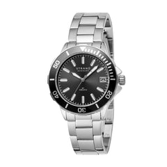 Strand By Obaku Aberdeen Blacksteel Quartz Men's Watch - S744GDCBSC