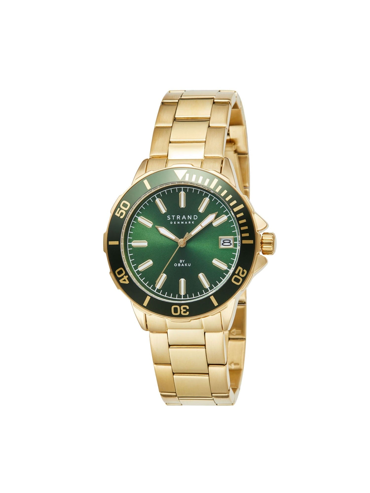 Strand By Obaku Aberdeen Sugar Quartz Men's Watch - S744GDGESG