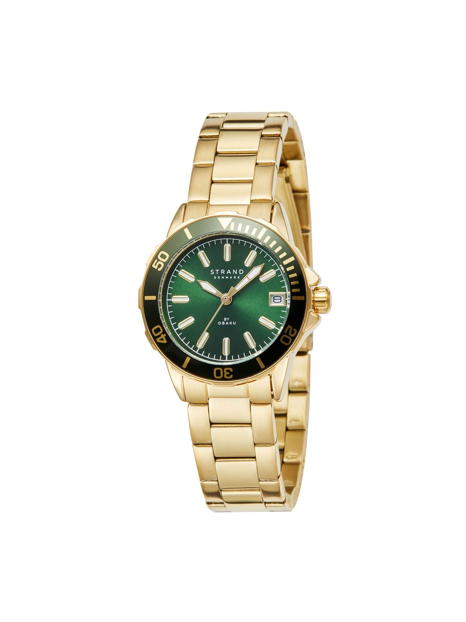 Strand By Obaku Aberdeen Mini Sugar Quartz Women's Watch - S744LDGESG