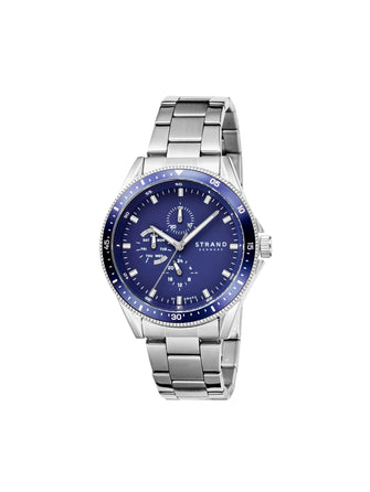 Strand By Obaku Bay Denim Chronograph Men's Watch - S745GMCLSC