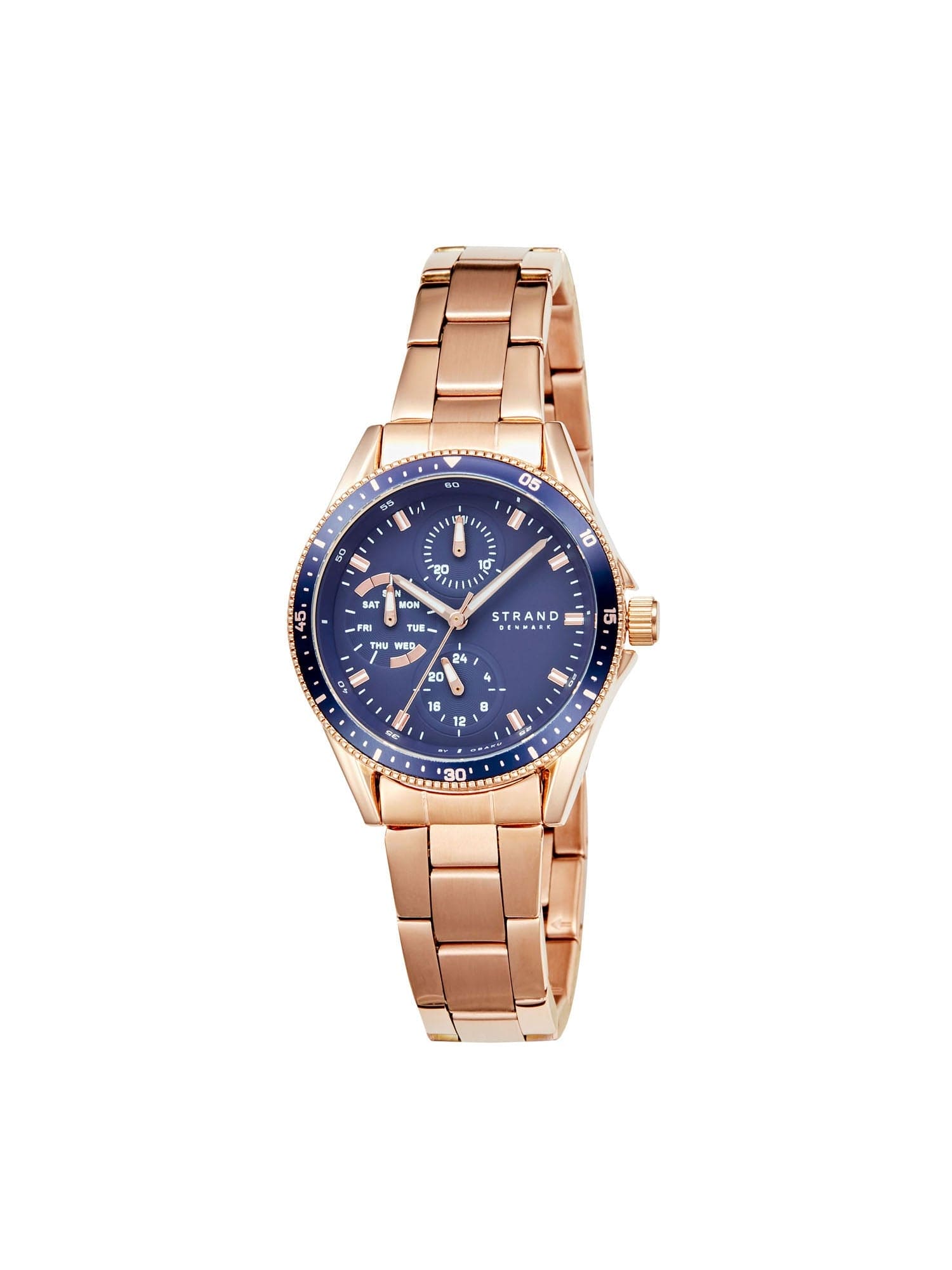 Strand By Obaku Bay Mini Lapis Chronograph Women's Watch - S745LMVLSV