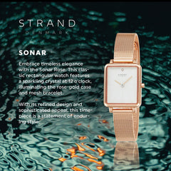 Strand By Obaku Sonar Rose Quartz Women's Watch - S748LXVIMV