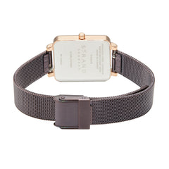 Strand By Obaku Sonar Walnut Quartz Women's Watch - S748LXVNMN