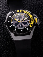 Mazzucato RIM Scuba Automatic Men's Watch - SUB01-BK115