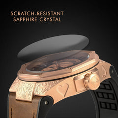 NSQUARE Casino Royale Limited Edition Automatic 21 Jewels Men's Watch - G0544-N40.1 GREEN STRAP