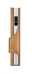 Tru Virtu 24104000134 Classic Edition Brown Solid Pattern Wallet