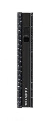 Tru Virtu 30104000208 Sleek Edition Black Animal Effect Pattern Wallet