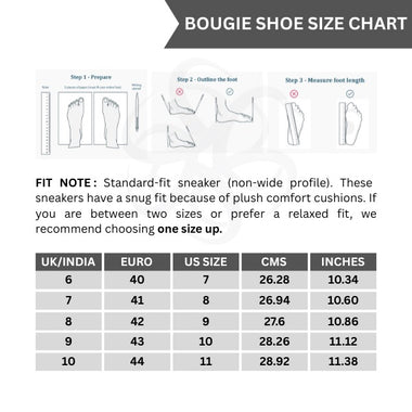 Bougie Originals KRYO Premium Sneakers for Men - Midnight Mono