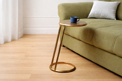 De Maison Decor Slanted Nesting Small Side Tables - Gold