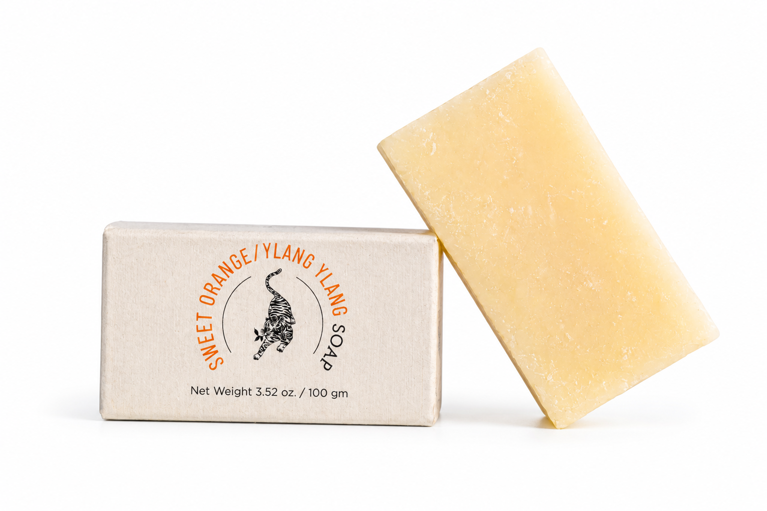 KHEONI  100% Natural Sweet Orange / Ylang Ylang Soap - 100 gm