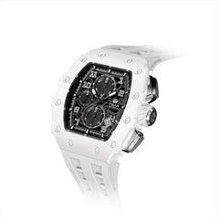 TSAR BOMBA Chronograph Luminous Dial Sapphire Crystal Men's Watch -  TB8204C-01