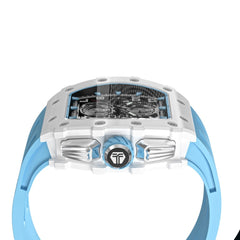 TSAR BOMBA Chronograph Luminous Dial Sapphire Crystal Men's Watch -  TB8204C-02