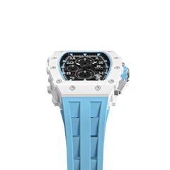 TSAR BOMBA Chronograph Luminous Dial Sapphire Crystal Men's Watch -  TB8204C-02