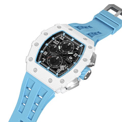 TSAR BOMBA Chronograph Luminous Dial Sapphire Crystal Men's Watch -  TB8204C-02