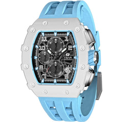 TSAR BOMBA Chronograph Luminous Dial Sapphire Crystal Men's Watch -  TB8204C-02