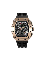 TSAR BOMBA Chronograph Luminous Dial Sapphire Crystal Men's Watch -  TB8204Q-04