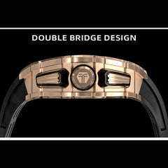 TSAR BOMBA Chronograph Luminous Dial Sapphire Crystal Men's Watch -  TB8204Q-04