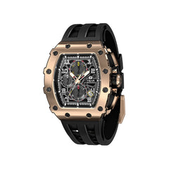 TSAR BOMBA Chronograph Luminous Dial Sapphire Crystal Men's Watch -  TB8204Q-04