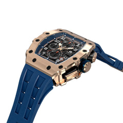 TSAR BOMBA Chronograph Luminous Dial Sapphire Crystal Men's Watch -  TB8204Q-05