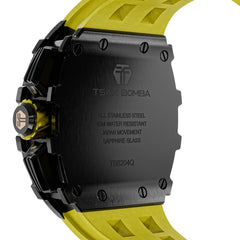 TSAR BOMBA Chronograph Luminous Dial Sapphire Crystal Men's Watch -  TB8204Q-07