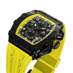 TSAR BOMBA Chronograph Luminous Dial Sapphire Crystal Men's Watch -  TB8204Q-07