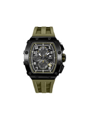TSAR BOMBA Chronograph Luminous Dial Sapphire Crystal Men's Watch -  TB8204Q-08