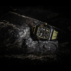 TSAR BOMBA Chronograph Luminous Dial Sapphire Crystal Men's Watch -  TB8204Q-08