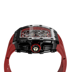 TSAR BOMBA Chronograph Luminous Dial Sapphire Crystal Men's Watch -  TB8204Q-09