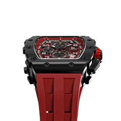 TSAR BOMBA Chronograph Luminous Dial Sapphire Crystal Men's Watch -  TB8204Q-09
