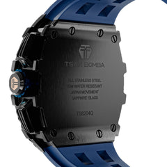 TSAR BOMBA Chronograph Luminous Dial Sapphire Crystal Men's Watch -  TB8204Q-10
