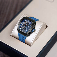 TSAR BOMBA Chronograph Luminous Dial Sapphire Crystal Men's Watch -  TB8204Q-10