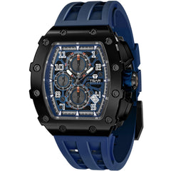 TSAR BOMBA Chronograph Luminous Dial Sapphire Crystal Men's Watch -  TB8204Q-10