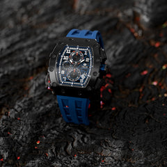 TSAR BOMBA Chronograph Luminous Dial Sapphire Crystal Men's Watch -  TB8204Q-10