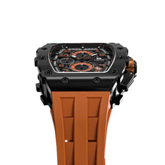 TSAR BOMBA Chronograph Luminous Dial Sapphire Crystal Men's Watch -  TB8204Q-12